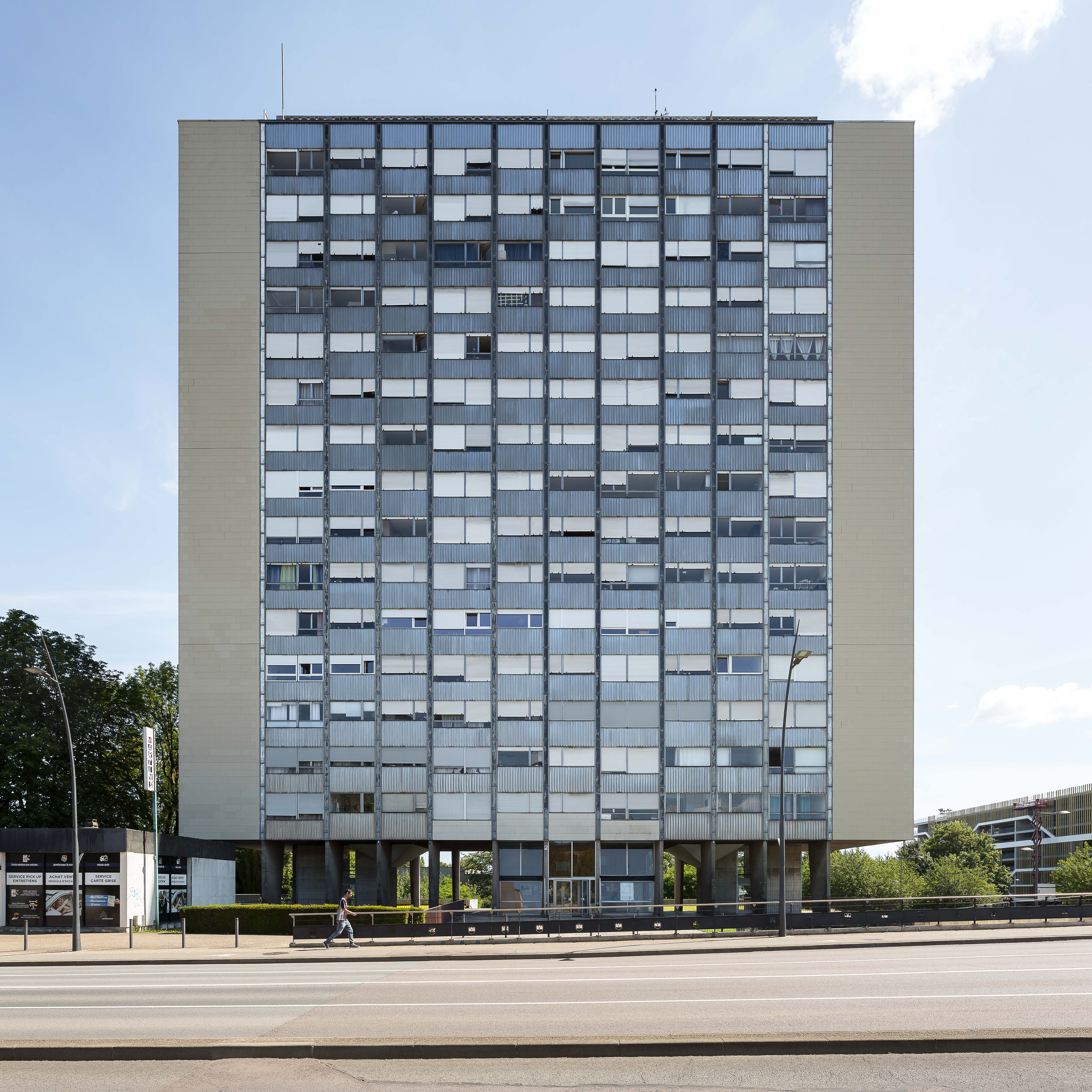 57_ Thionville, Immeuble de logements L'européen