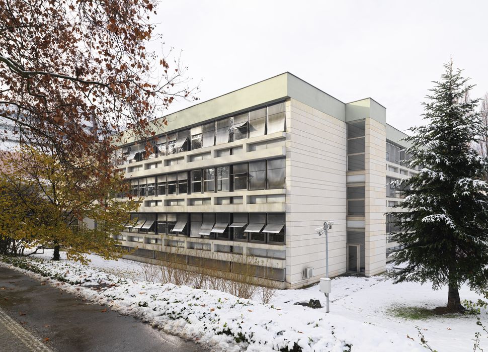 vue partielle des façades