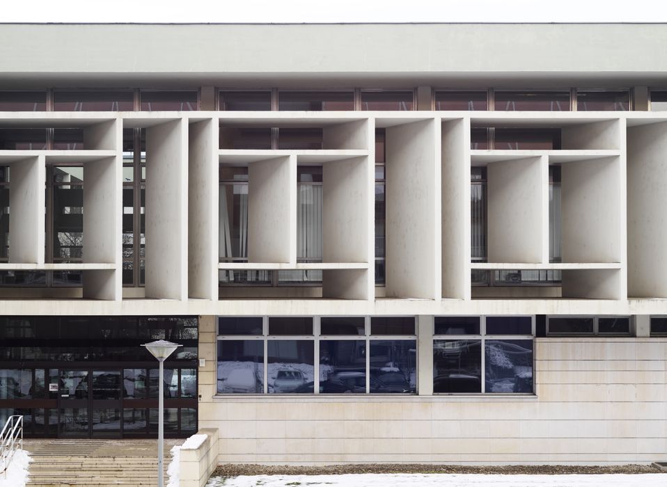 vue partielle d’une façade