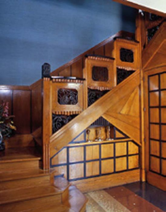 escalier, vue partielle