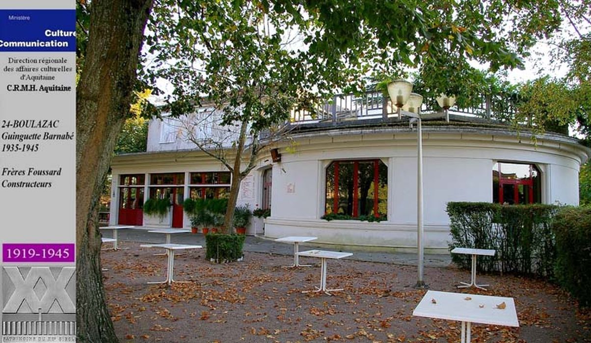 façade antérieure