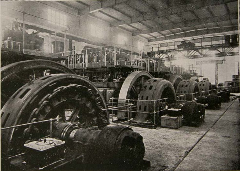 salle de la centrale électrique