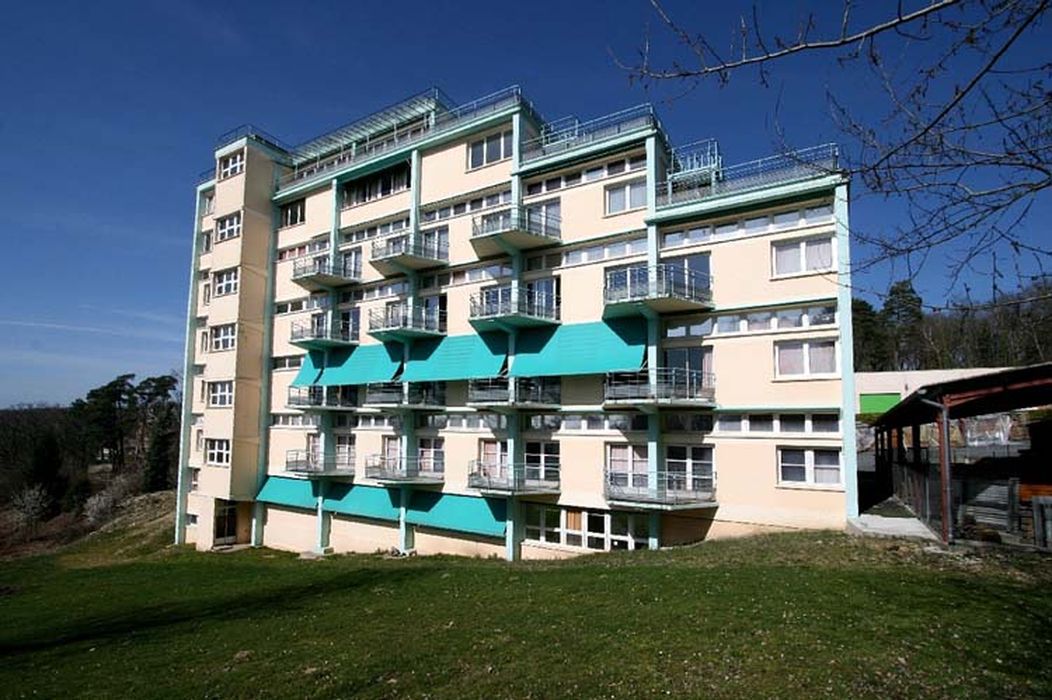 façade sud du dispensaire