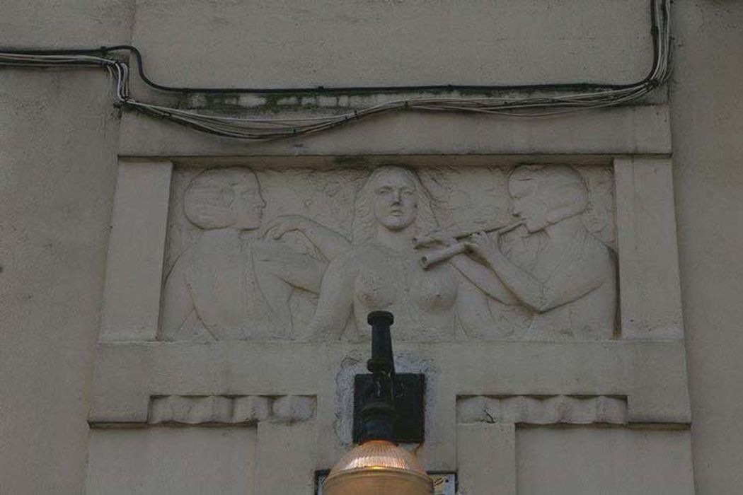 détail d’un bas-relief non localisé