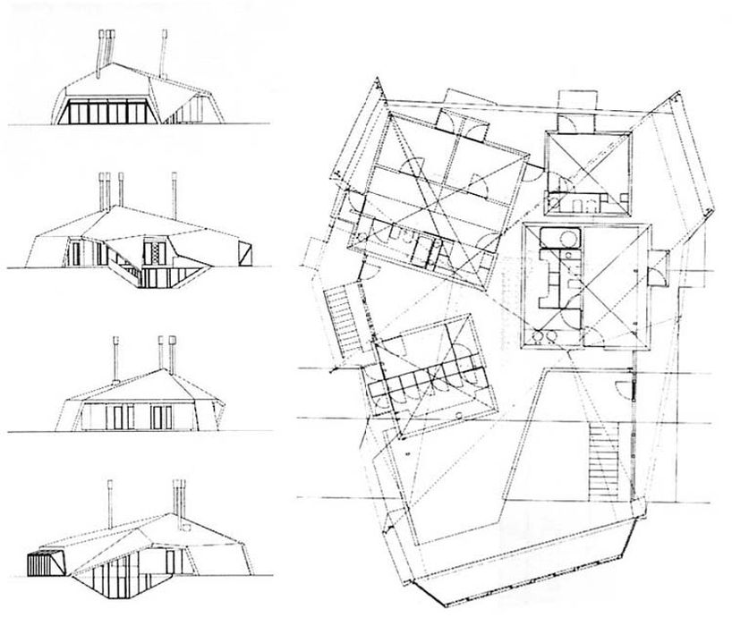 plan et élévations