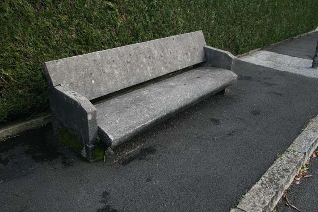 détail d’un banc