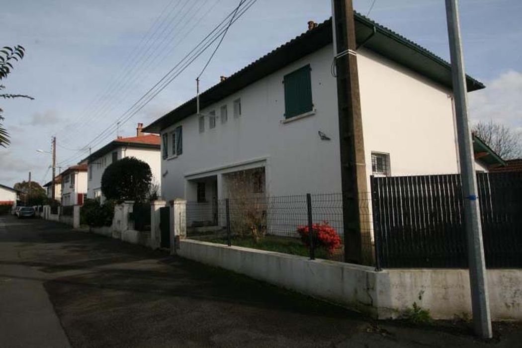 maisons des nouveaux castors, façades sur rue