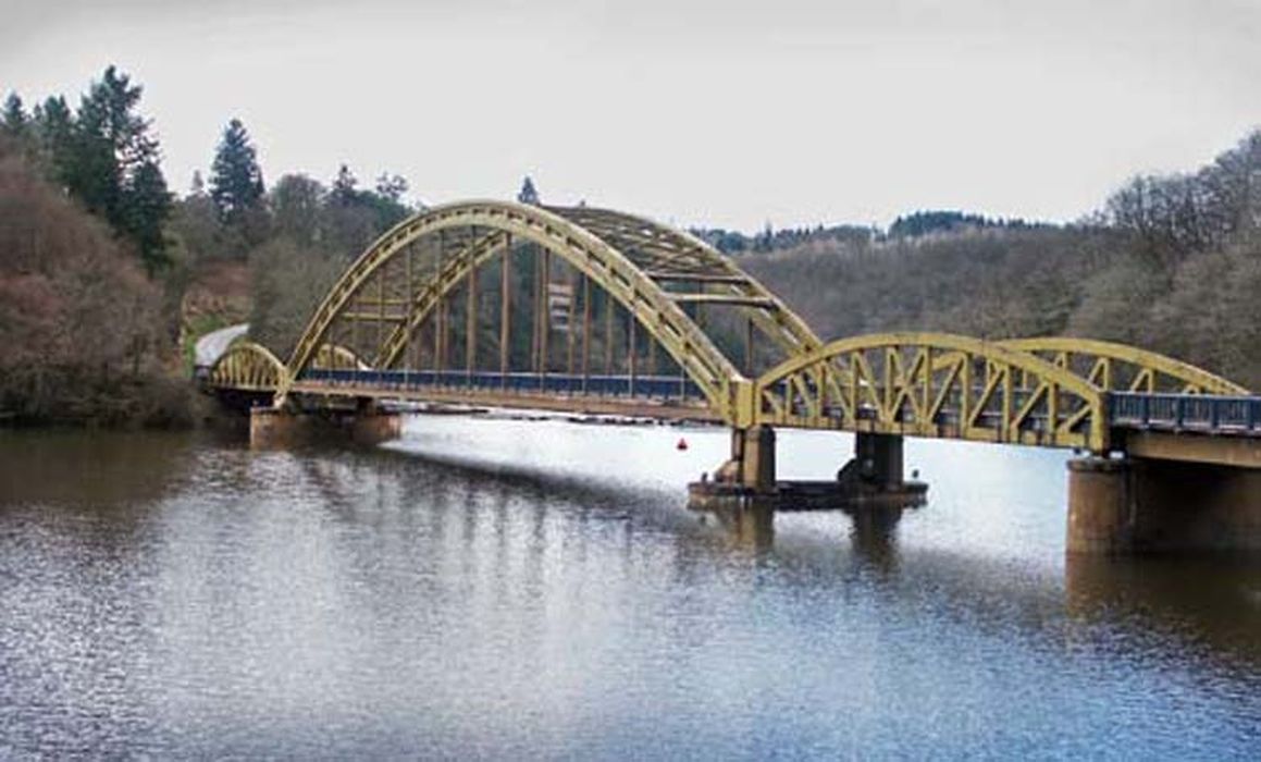 vue générale du pont dans son environnement