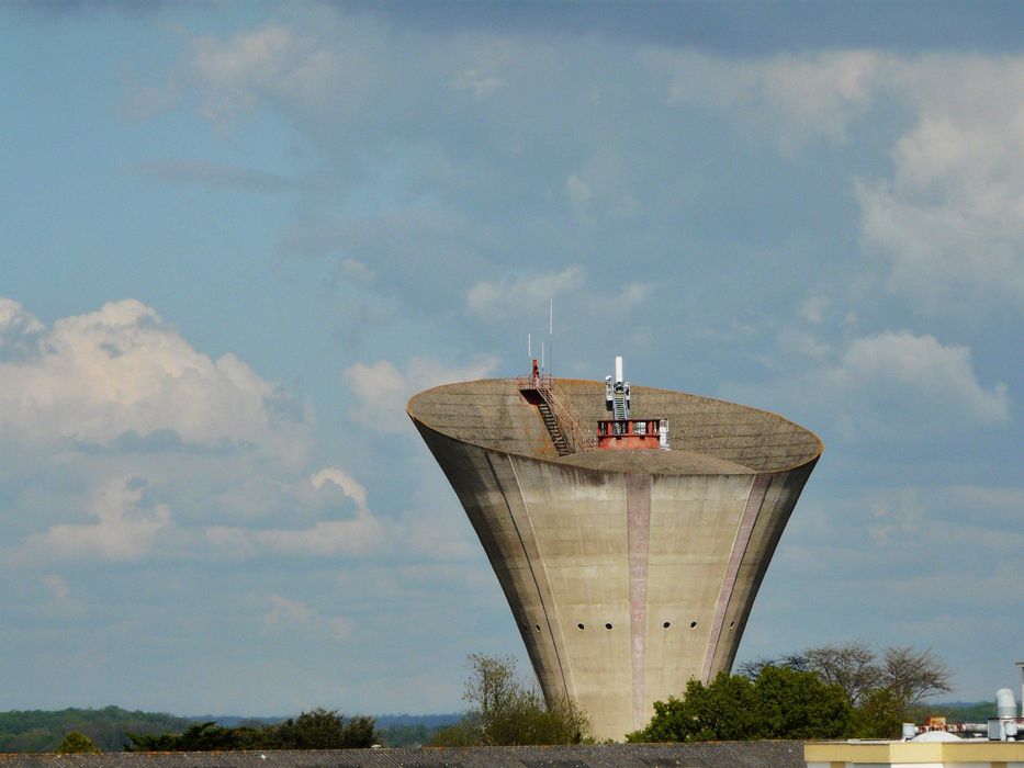 vue partielle du bâtiment depuis le sud