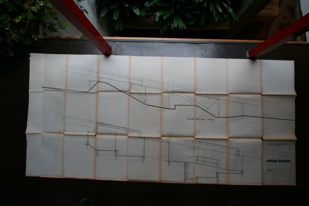 plan élévation sud