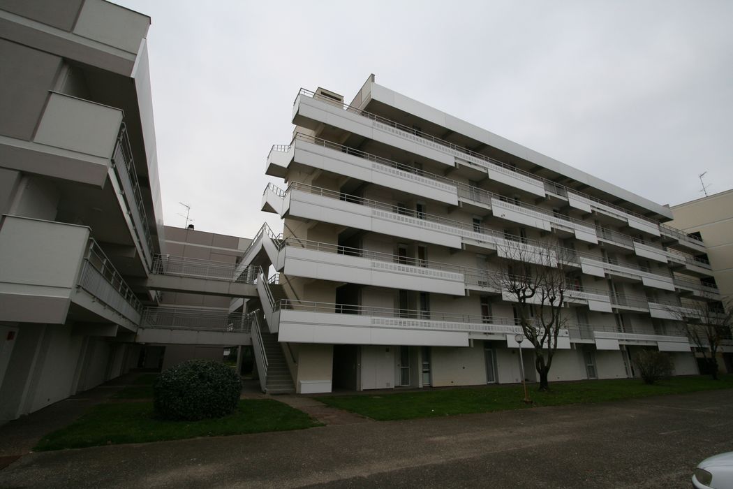 façade est, côté parc