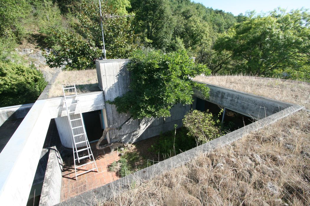 terrasse, vue depuis le sud