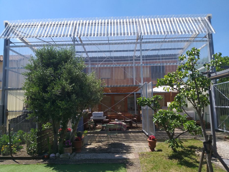façade sur jardin