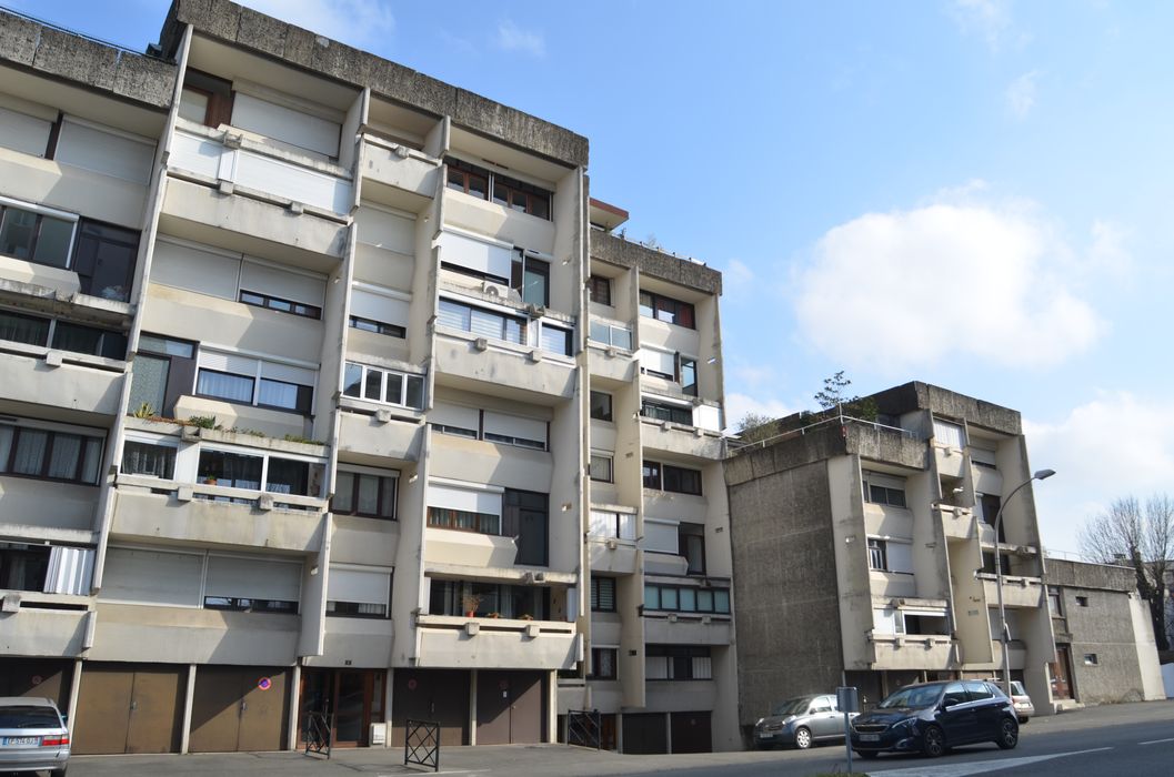 façade nord depuis le boulevard Henri IV