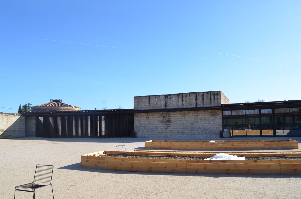 façade sud sur cour