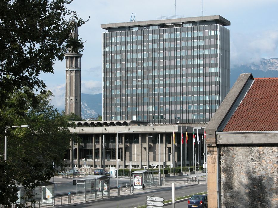 vue générale du bâtiment depuis le nord-est