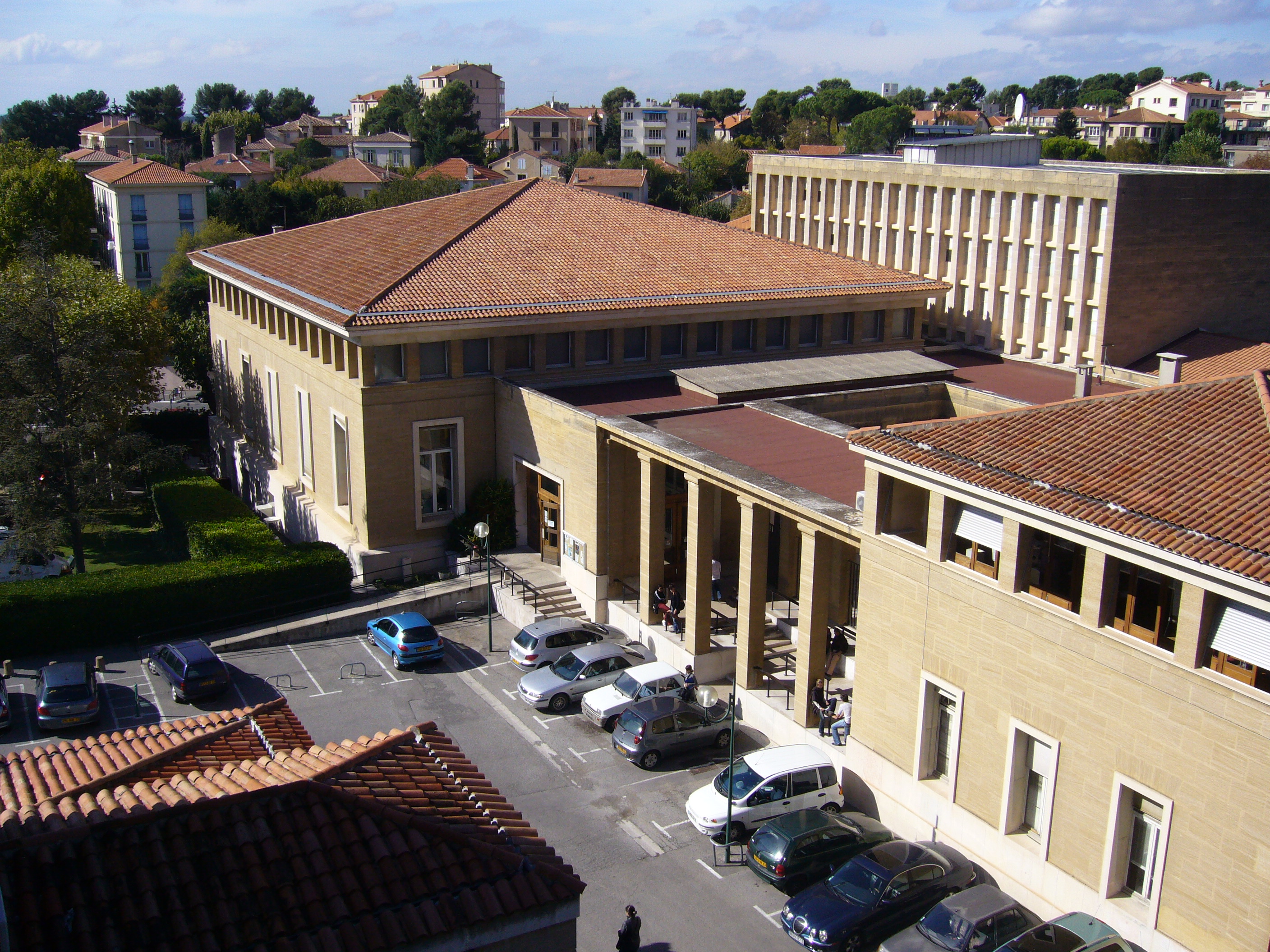 13-Aix-en-Provence, bibliothèque de la Faculté de droit