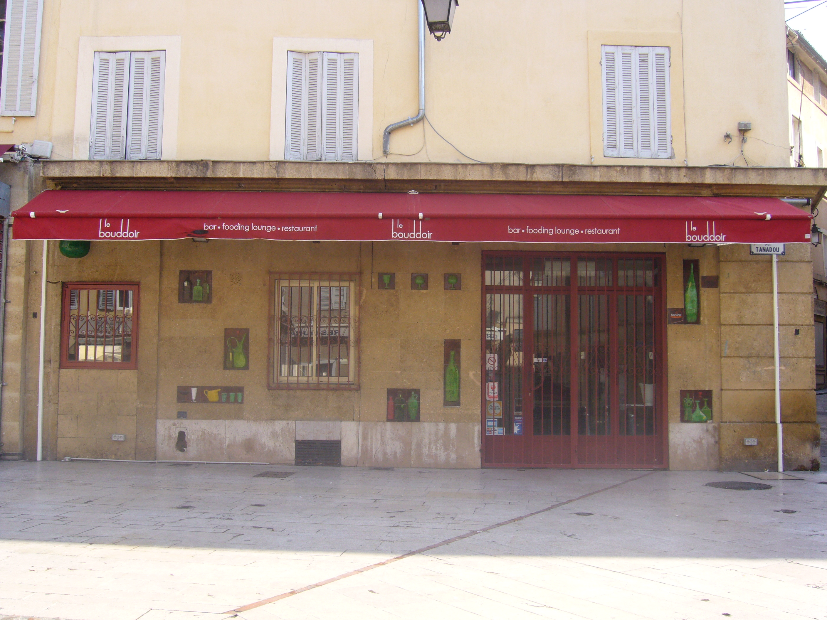 13-Aix-en-Provence, restaurant Le Bouddoir