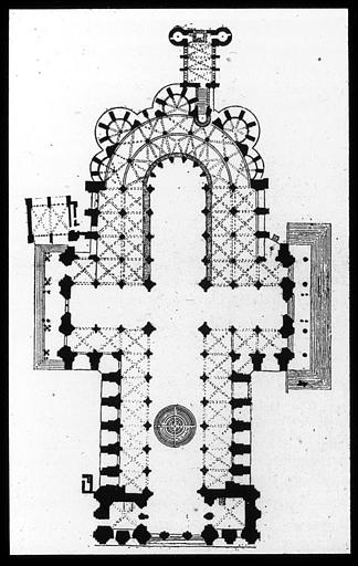 Plan de la cathédrale