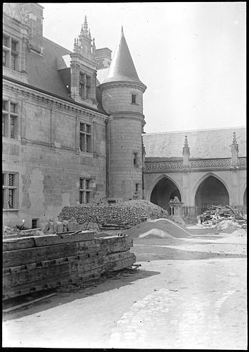 Façade sur cour est