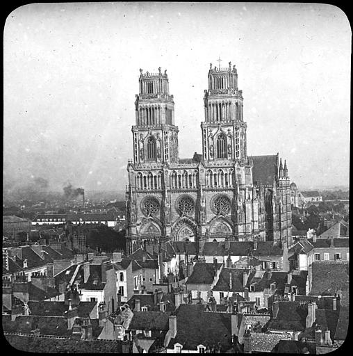 Vue d'ensemble prise de la tour du musée