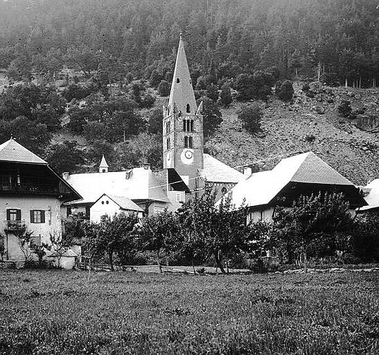 Vue générale du village