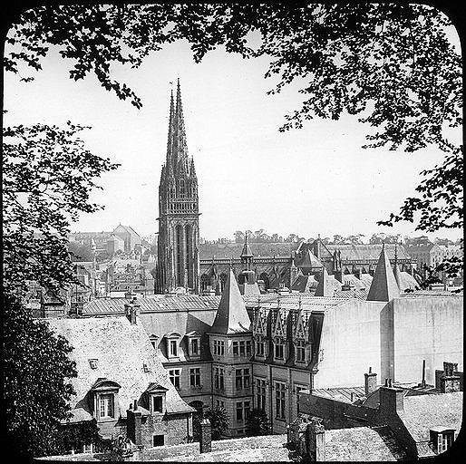 Vue panoramique sur la cathédrale