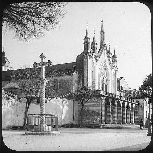 Façade occidentale de l'église