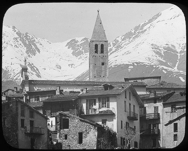 Vue générale du village