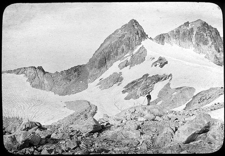 Les Gourgs Blancs (3116m), port d'Oô
