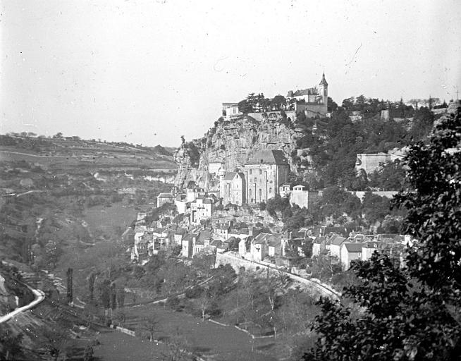 Vue d'ensemble du site de Rocamadour