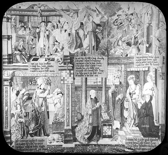 Tapisserie de la vie de saint Rémi (cathédrale ou église Saint-Rémi), n°10