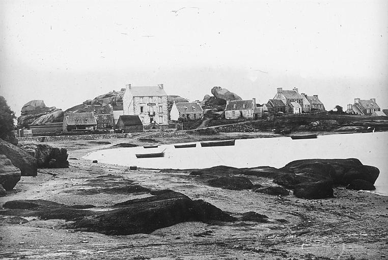 Vue générale du port