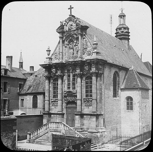 Façade occidentale de la chapelle de la Visitation