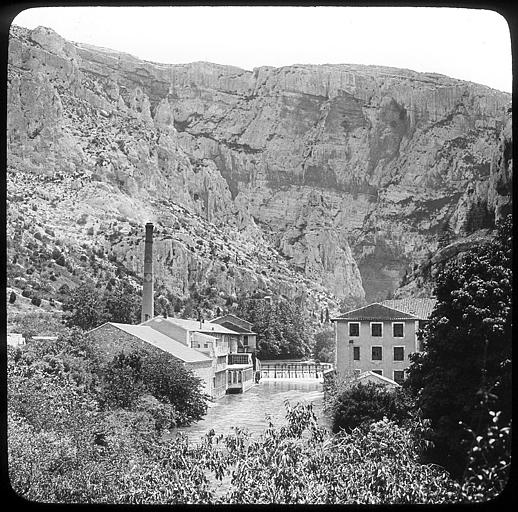 Vue d'ensemble, la Sorgue