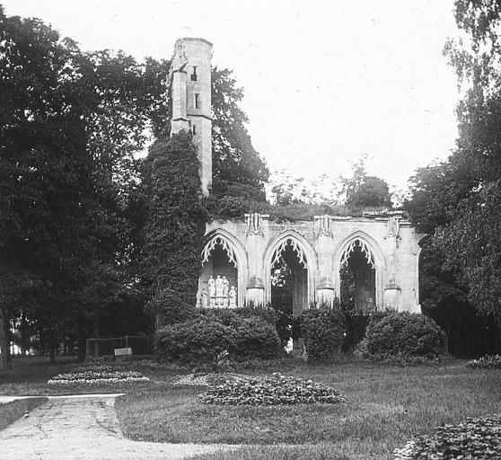 Vue d'ensemble des ruines