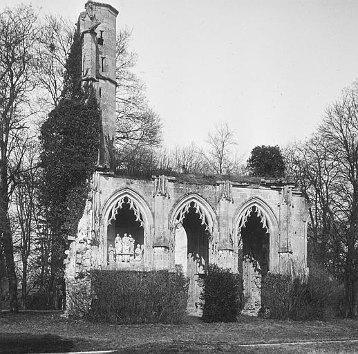 Vue d'ensemble des ruines