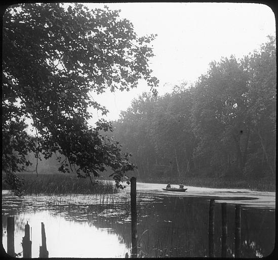Forêt de Compiègne : etang Sainte-Serine