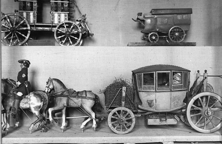 Coche Louis XV, maquette Leloir