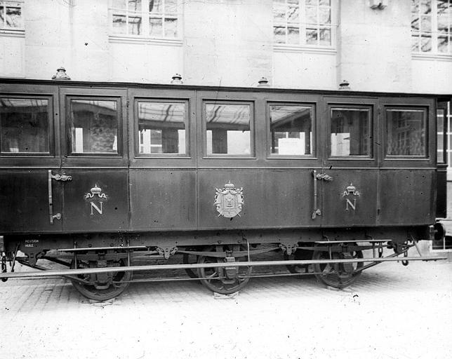 Wagon de Napoléon III à Compiègne, extérieur