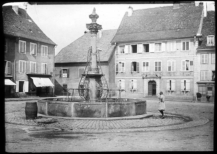 Vue d'ensemble de la place