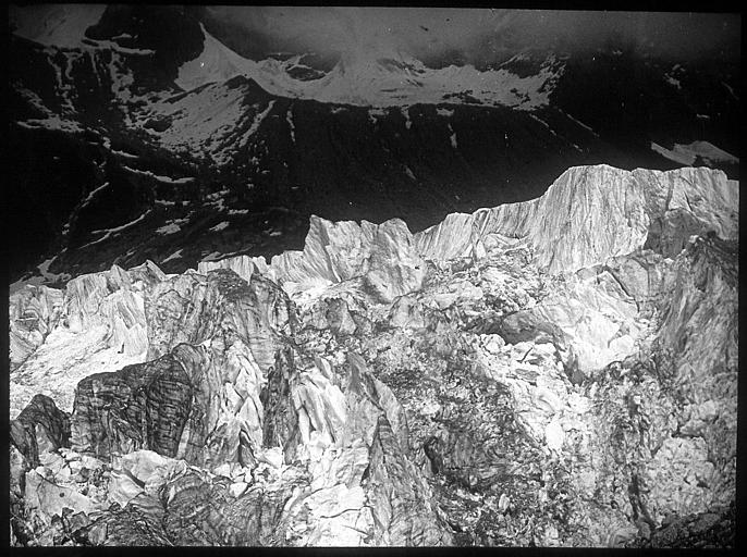 Le glacier d'Argentière