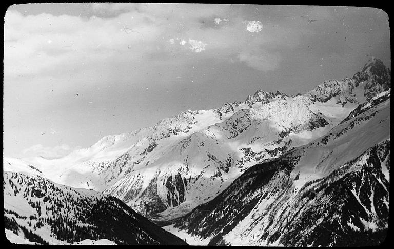 Vue vers le col de Balme