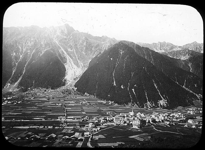 Le Brévent ; vue dominante sur la ville