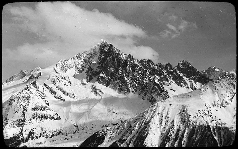 Les Drus en hiver