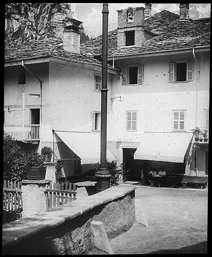 L'hôtel du Mont-Blanc
