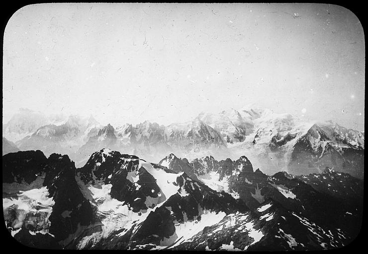 Le Mont Blanc, vu du Buet