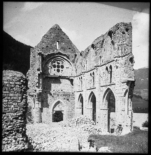 Vue des ruines