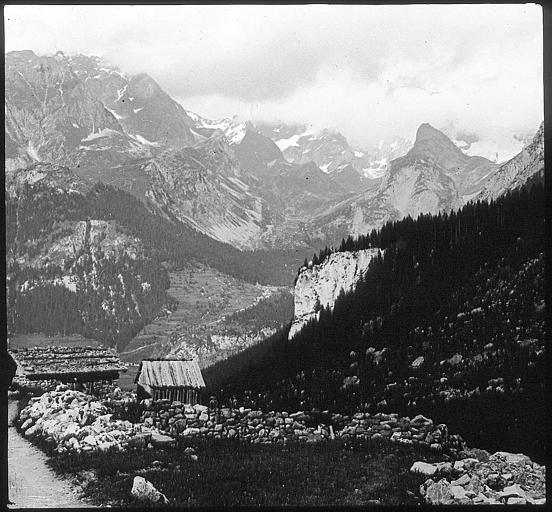 Vue du roc de Chollière