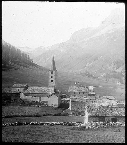 Vue générale du village